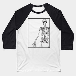 Mr. Skeleton Baseball T-Shirt